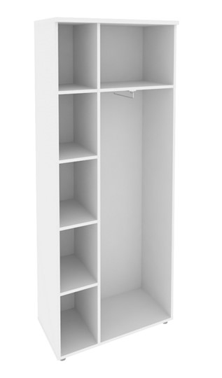 Шкаф O.GB-4, Денвер светлый/Белый в Салехарде - изображение 1
