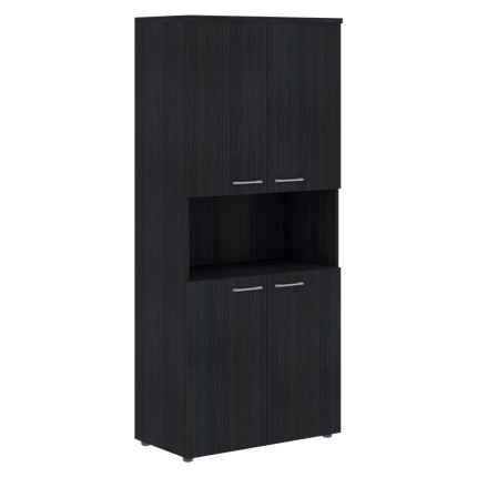 Шкаф с глухими низкими дверьми и топом XTEN Дуб Юкон XHC 85.4 (850х410х1930) в Салехарде - изображение