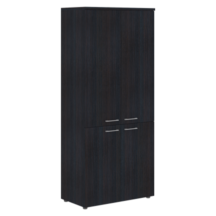 Шкаф с глухими низкими и средними дверьми и топом XTEN Дуб Юкон  XHC 85.3 (850х410х1930) в Салехарде - изображение