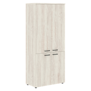 Шкаф с глухими низкими и средними дверьми и топом XTEN сосна Эдмонд  XHC 85.3 (850х410х1930) в Губкинском
