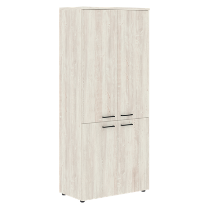 Шкаф с глухими низкими и средними дверьми и топом XTEN сосна Эдмонд  XHC 85.3 (850х410х1930) в Новом Уренгое - изображение