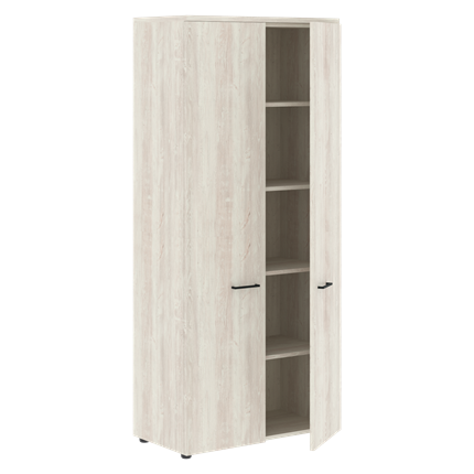 Шкаф с глухими высокими дверьми и топом XTEN сосна Эдмонд  XHC 85.1 (850х410х1930) в Салехарде - изображение