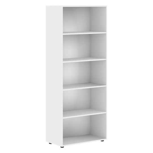 Широкий шкаф высокий FORTA Белый-Дуб Гамильтон FHC 80.6(Z) (798х404х1965) в Салехарде - изображение 1