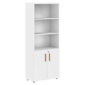 Шкаф с глухими малыми дверьми FORTA Белый FHC 80.5(Z)  (798х404х1965) в Лабытнанги