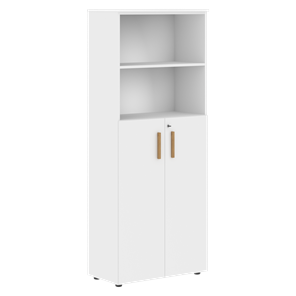 Шкаф широкий высокий FORTA Белый FHC 80.6(Z) (798х404х1965) в Новом Уренгое