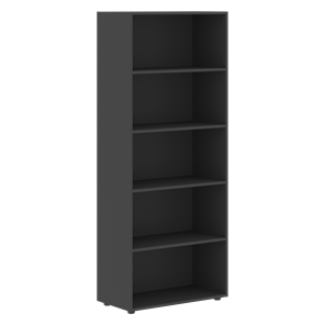 Широкий шкаф высокий FORTA Черный Графит  FHC 80.5(Z) (798х404х1965) в Салехарде - предосмотр 1