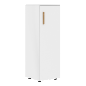 Шкаф колонна средний с правой дверью FORTA Белый FMC 40.1 (R) (399х404х801) в Губкинском