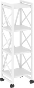 Стеллаж Loft VR.L-MST.K-4.4, Белый/Белый металл в Салехарде