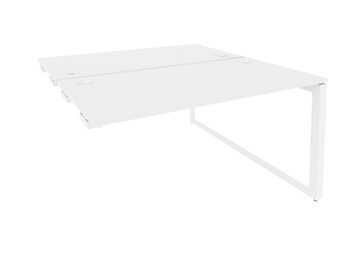Стол приставной O.MO-D.SPR-3.7 Белый/Белый бриллиант в Салехарде