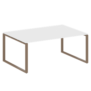 Стол для переговорки БО.ПРГ-1.5 (Мокко/Белый) в Лабытнанги