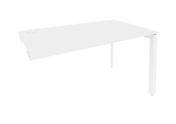 Приставной стол O.MP-SPR-3.8 Белый/Белый бриллиант в Салехарде
