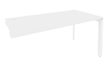 Стол приставной O.MP-SPR-4.8 Белый/Белый бриллиант в Тарко-Сале