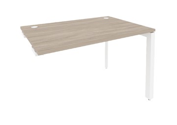 Приставной стол к тумбе O.MP-SPR-2.8 Белый/Дуб Аттик в Тарко-Сале