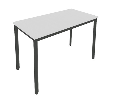 Стол на металлокаркасе С.СП-5 Серый/Антрацит в Салехарде - изображение