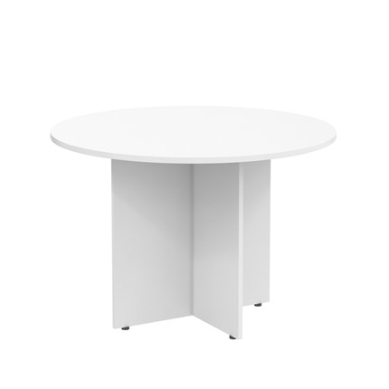 Круглый стол IMAGO ПРГ-1  1100х1100х755 Белый в Салехарде - изображение