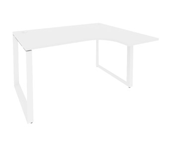 Угловой стол O.MO-SA-3R Белый/Белый бриллиант в Тарко-Сале