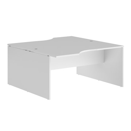 Стол на 2 сотрудника XTEN Белый X2CET 169.2 (1600х1806х750) в Салехарде - изображение