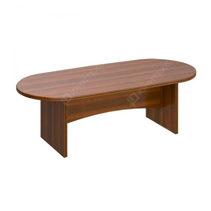 Стол для совещаний Мастер, темный орех (239,5х110х75) МТ 151 в Лабытнанги - изображение