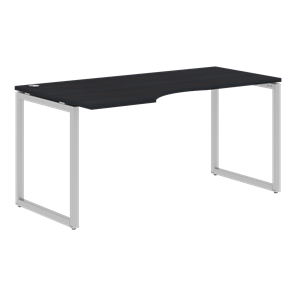 Письменный стол с боковым левым выступом XTEN-Q Дуб-юкон-серебро   XQCET 169 (L) (1600х900х750) в Салехарде