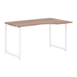 Письменный стол с боковым правым выступом XTEN-Q Дуб-сонома-белый XQCET 149 (R) (1400х900х750) в Надыме