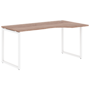 Письменный стол с боковым правым выступом XTEN-Q Дуб-сонома-белый XQCET 169 (R) (1600х900х750) в Салехарде