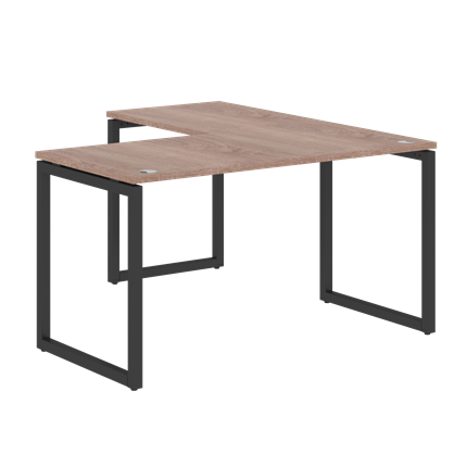 Письменный стол угловой левый XTEN-Q Дуб-сонома- антрацит XQCT 1415 (L) (1400х1500х750) в Новом Уренгое - изображение