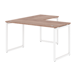 Письменный стол угловой правый XTEN-Q Дуб-сонома- белый XQCT 1415 (R) (1400х1500х750) в Салехарде