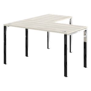Письменный угловой  стол для персонала правый XTEN GLOSS  сосна Эдмонд  XGCT 1415.1 (R) (1400х1500х750) в Муравленко