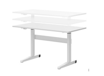 Подъемный пневматический  стол XTEN-UP Белый XTWAB 147 (1360х700х735-1140) в Надыме - предосмотр 2
