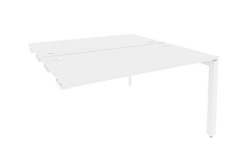 Стол приставной к тумбе O.MP-D.SPR-3.7 Белый/Белый бриллиант в Тарко-Сале
