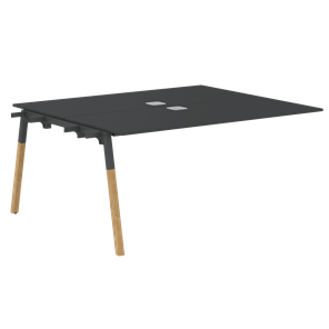 Переговорный стол FORTA Черный Графит-Черный Графит-Бук  FIWST 1513 (1580х1346х733) в Надыме