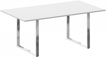 Конференц-стол Metal system direct БО.ПРГ-180 Белый в Лабытнанги