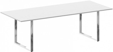 Конференц-стол Metal system direct БО.ПРГ-240 Белый в Салехарде
