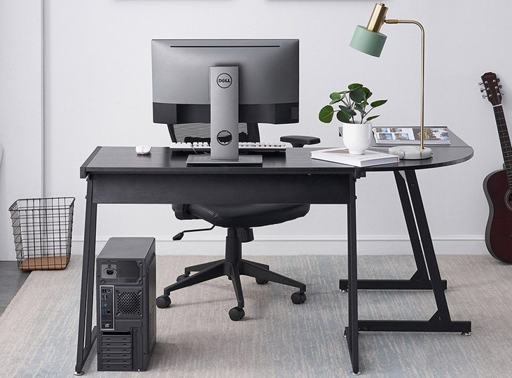 Компьютерный стол CILY черный (BLACK ME015) в Лабытнанги - изображение 2