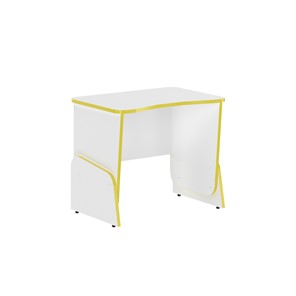Стол для компьютера Skill STG 7050, Белый /Желтый бриллиант в Ноябрьске
