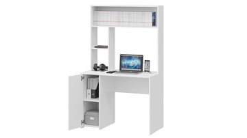 Компьютерный стол Тип 1 (Белый Ясень) в Салехарде - предосмотр 1