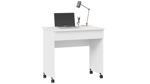 Письменный стол Diamond тип 2 (Белый) в Салехарде - изображение