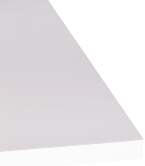 Стол письменный Jimmi дерево гевея/МДФ 120x75x75-90см Белый/Натуральный арт.15108 в Салехарде - изображение 5