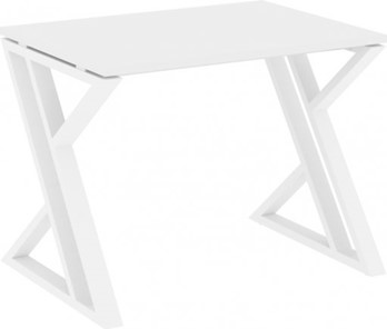 Стол на металлокаркасе Loft VR.L-SRZ-1.7, Белый Бриллиант/Белый металл в Салехарде