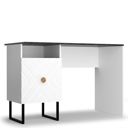Письменный стол Марсель (Глянец белый) в Губкинском - изображение