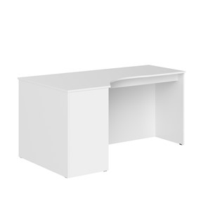 Письменный стол SIMPLE SE-1600 L левый 1600х900х760 белый в Лабытнанги