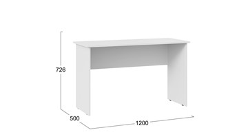 Стол офисный Тип 14, 1200 (Белый Ясень) в Лабытнанги - предосмотр 2