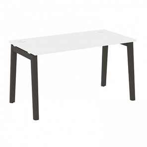 Стол для офиса Onix Wood OW.SP-3.8, Белый Бриллиант/Дуб темный в Лабытнанги