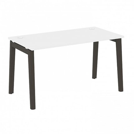 Стол для офиса Onix Wood OW.SP-3.8, Белый Бриллиант/Дуб темный в Салехарде - изображение