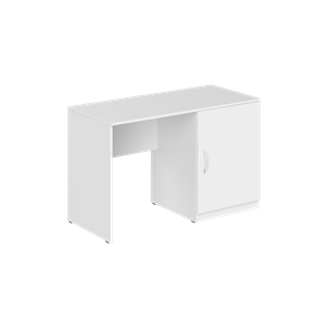 Стол с тумбой под холодильник KANN KTFD 1255 R Правый 1200х550х750 мм. Белый в Надыме