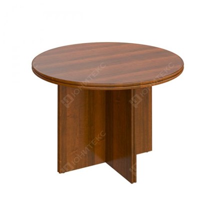 Конференц-стол Мастер, темный орех (113х113х75) МТ 189 в Лабытнанги - изображение