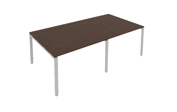 Конференц-стол для переговоров Б.ПРГ-2.2 Венге/Серый в Салехарде - изображение