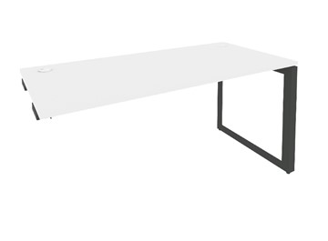 Стол приставка O.MO-SPR-4.8 Антрацит/Белый бриллиант в Новом Уренгое
