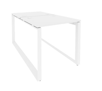 Письменный стол O.MO-D.RS-2.0.8, Белый/Белый бриллиант в Салехарде