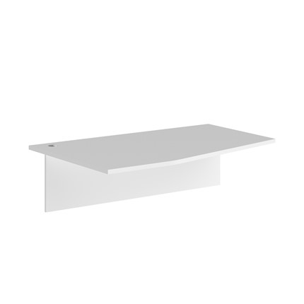Приставка к столу левая XTEN Белый  XCT 149-1 (L) (1400х900х25) в Салехарде - изображение